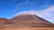 NZ011, tongariro, mountain, volcano, blue sky